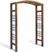 pergola arc en bois - burger